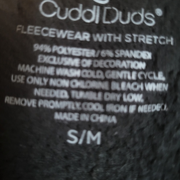 Cuddl Duds fleecewear open flowy cardigan s/m - Picture 3 of 7